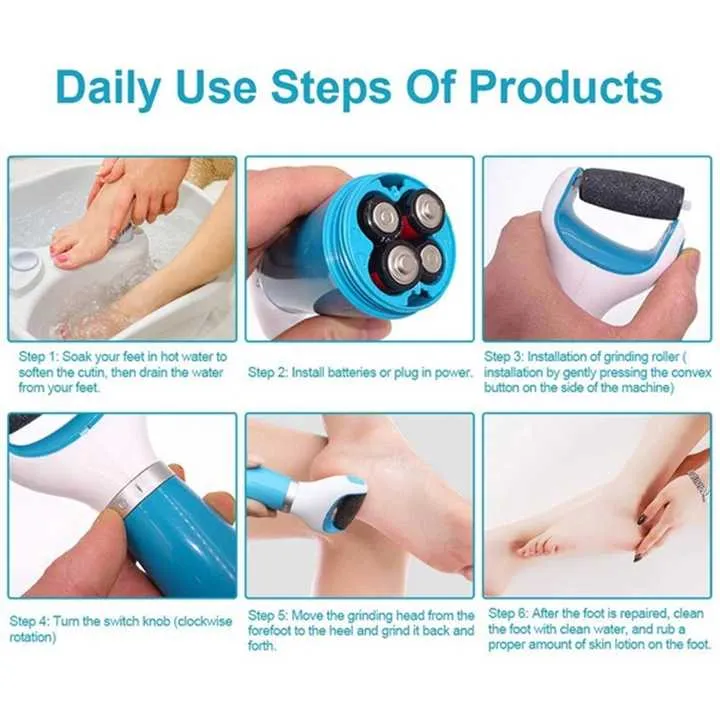 منتج إلكتروني للعناية بالقدم - Electronic Foot Care Product Foot File