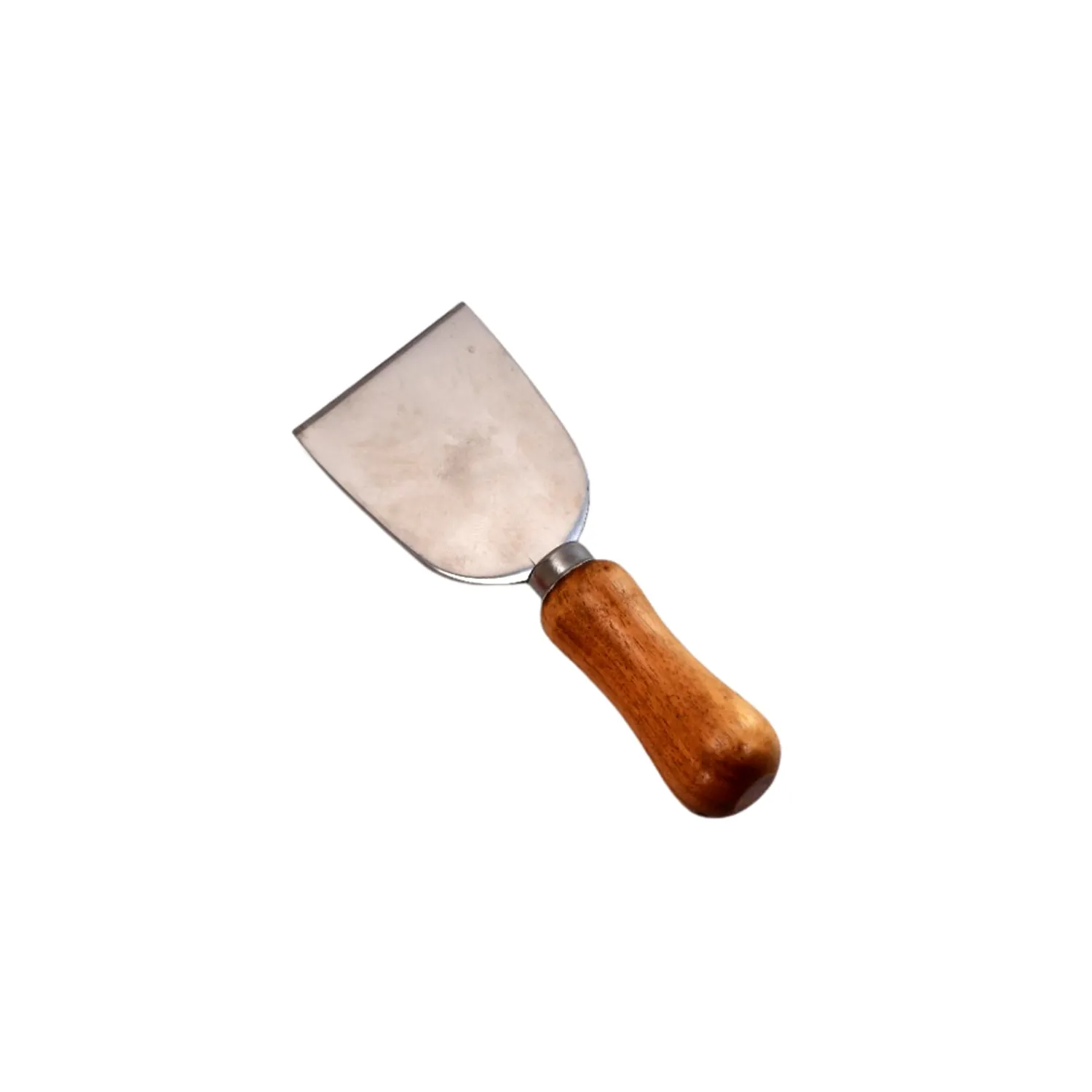 0166 Cheese Knife Stainless Steel Cheese Slicer Wooden Handle Mini Knife Butter Knife Spatula