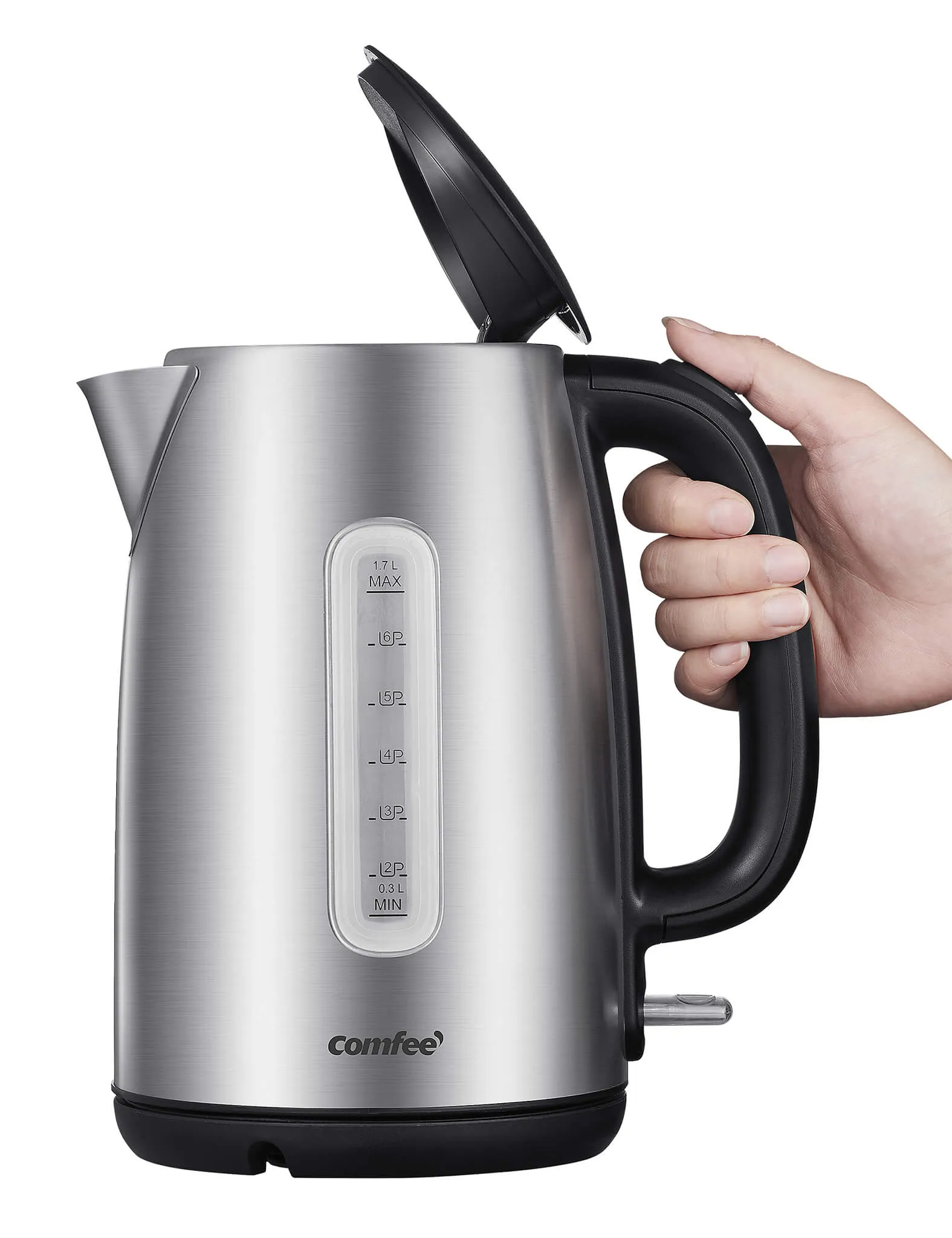 1.7L Stainless Steel Electric Kettle