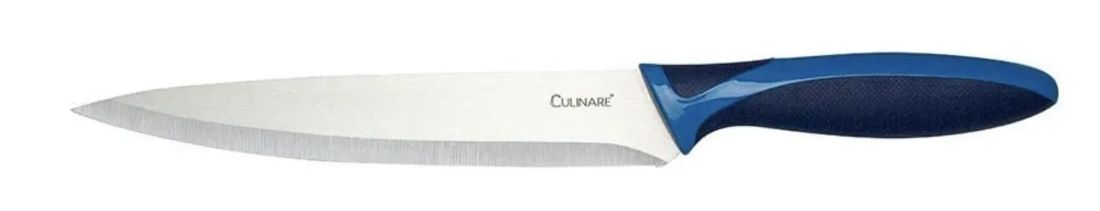 19.5cm Culinare Stainless Steel Carving Knife | Blue Blade Cover
