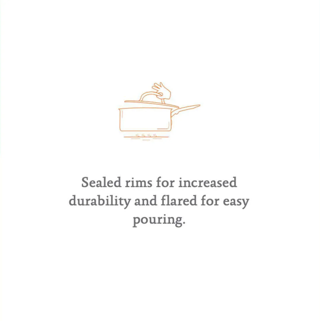 2 Qt ProBond Covered Saucepan