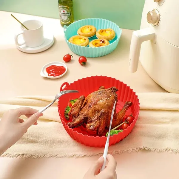 2025 New Year Hot Sale 49% OFFAir Fryer Silicone Baking Tray