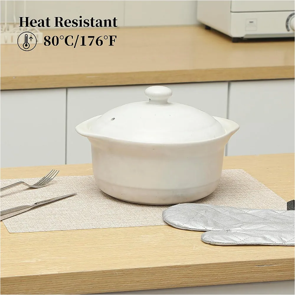 25Cm Generous Capacity Ceramic Casserole Dish