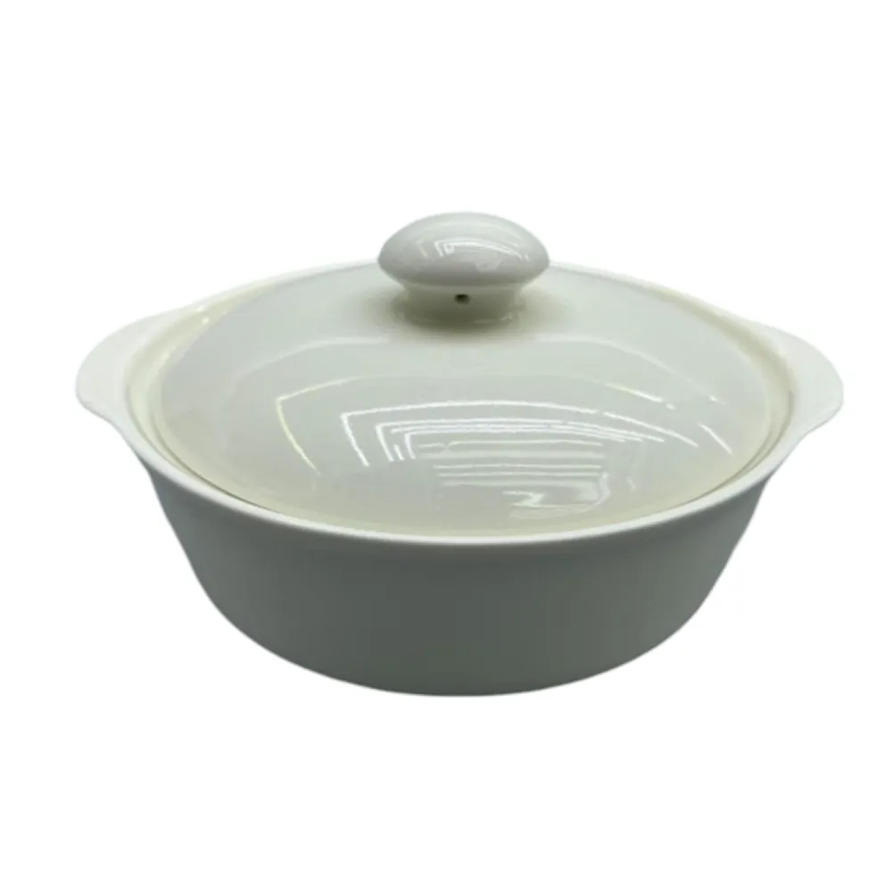 25Cm Generous Capacity Ceramic Casserole Dish