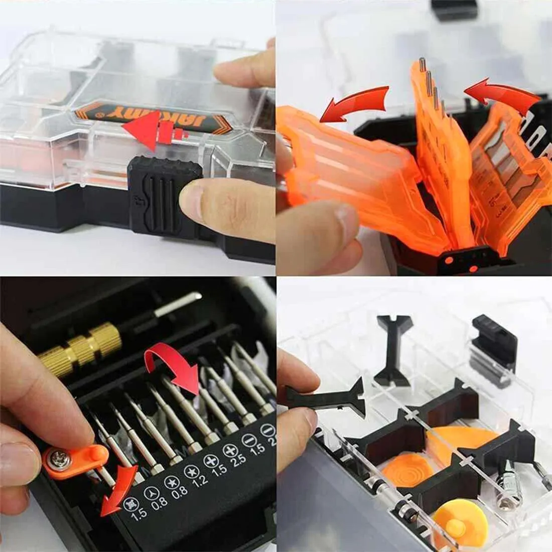 34-in-1 Multipurpose Screwdriver Set for Hardware Repair
