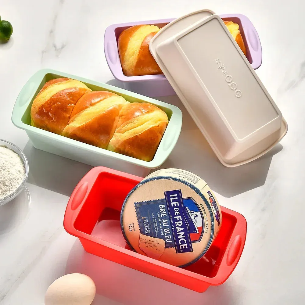 4 Piece Silicone Easter Bread Mold Set For Diy Baking