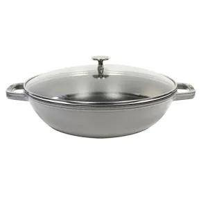 4.5qt Cast Iron Perfect Pan Graphite Gray