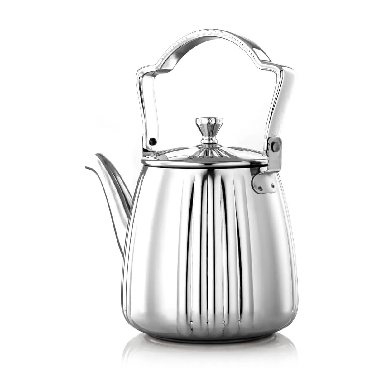 Almarjan 1.2 Liter Stainless Steel Tea Kettle Silver - STS0010647