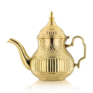 Almarjan 1.6 Liter Stainless Steel Teapot Gold - STS0010745