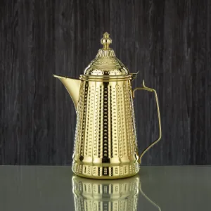 Almarjan 2 Liter Barari Collection Stainless Steel Milk Jug Gold - STS0013073