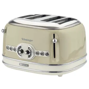 Ariete 4 Slice Cream Vintage Toaster
