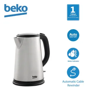 Beko Kettle 1.7L Stainless Steel 2200W