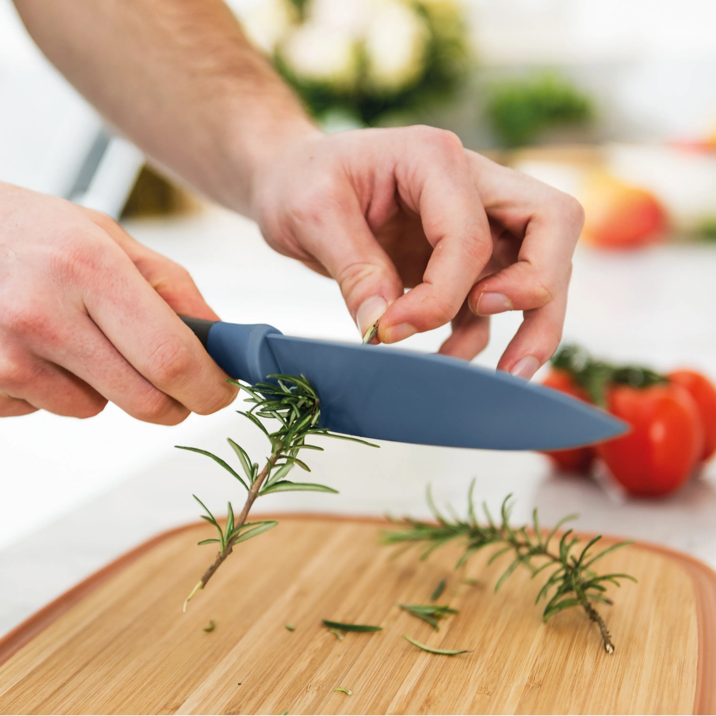 BergHOFF Leo 4Pc Kitchen Knife Set, Blue