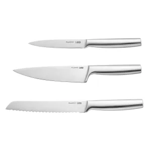 BergHOFF Leo Legacy Stainless Steel 3Pc Classic Knife Set