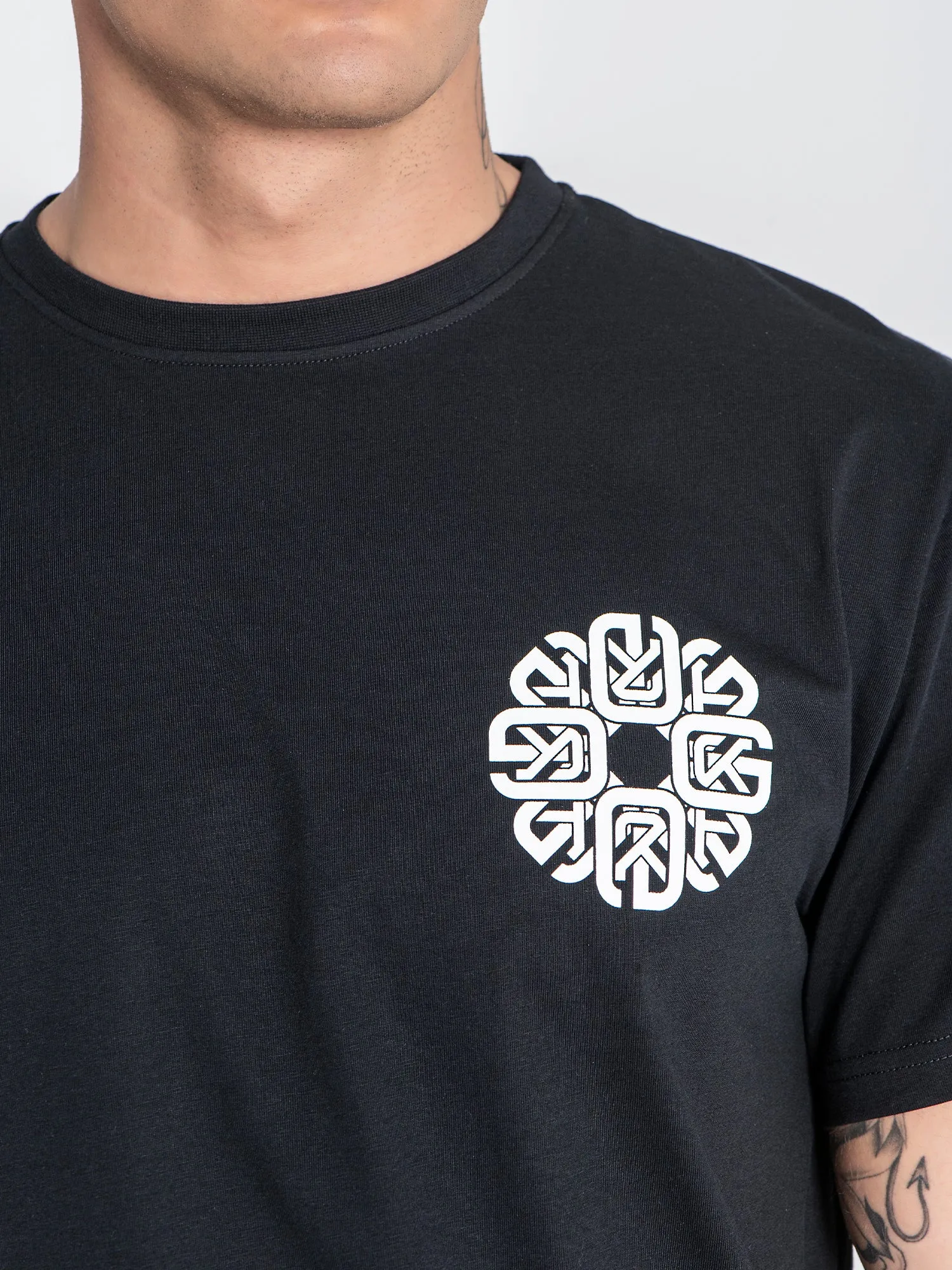 Black Rotate Tee