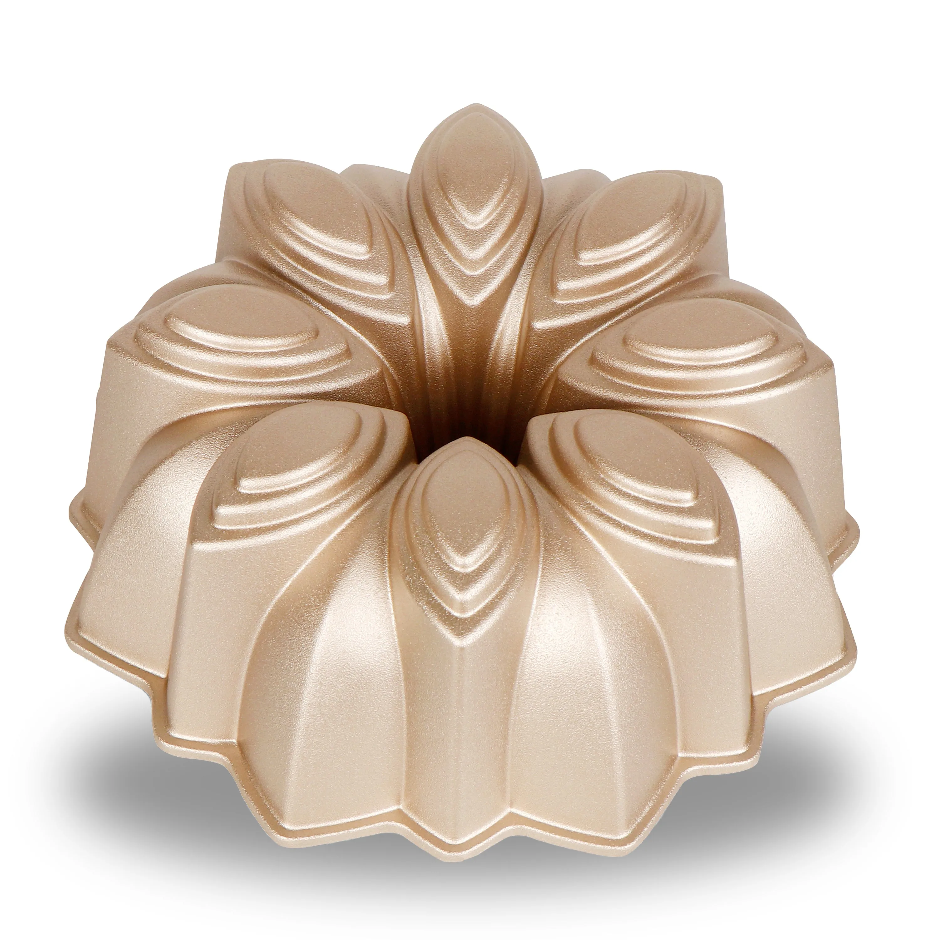 Bloom Non-stick Cast Aluminum Fluted Tube Pan