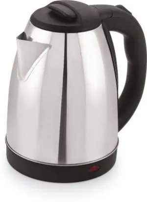 BMS Lifestyle Fast Boiling Tea Kettle Cordless, Stainless Steel Finish Hot Water Kettle – Tea Kettle, Tea Pot – Hot Water Heater Dispenser Electric Kettle (2 L, Silver)