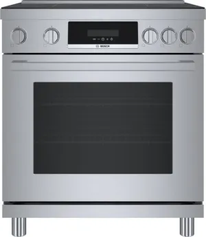 Bosch 800 Series HIS8055U 30" Freestanding Induction Electric Stainless Range
