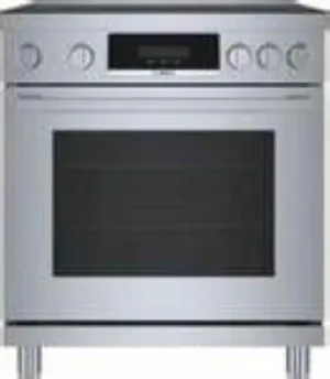 Bosch 800 Series HIS8055U 30" Slide-In Induction Range with 5 Burner Elements