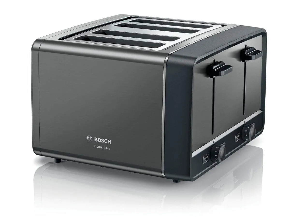 Bosch TAT5P445GB 4 Slice Toaster  Anthracite