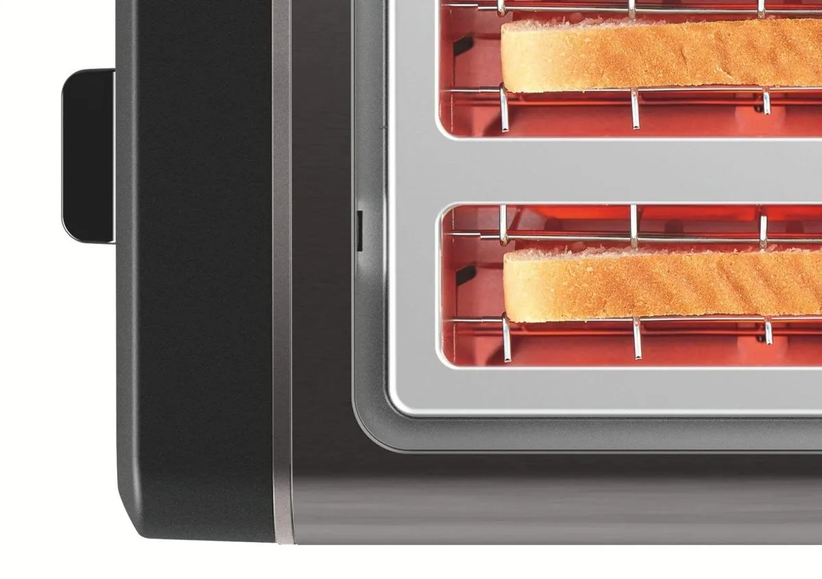 Bosch TAT5P445GB 4 Slice Toaster  Anthracite