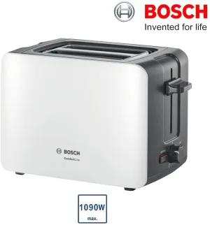 Bosch TAT6A111GB 2 Slice Toaster - White