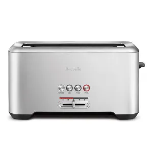 Breville BTA730XL Bit More 4-Slice Toaster, Brushed Stainless Steel