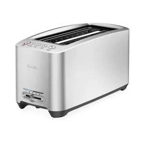 Breville The Smart Long Slot 4 Slice Toaster Stainless Steel