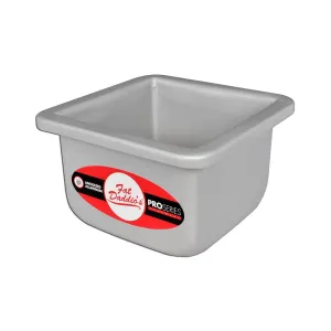 Cake Pan 4x4x3 Fixed Bottom