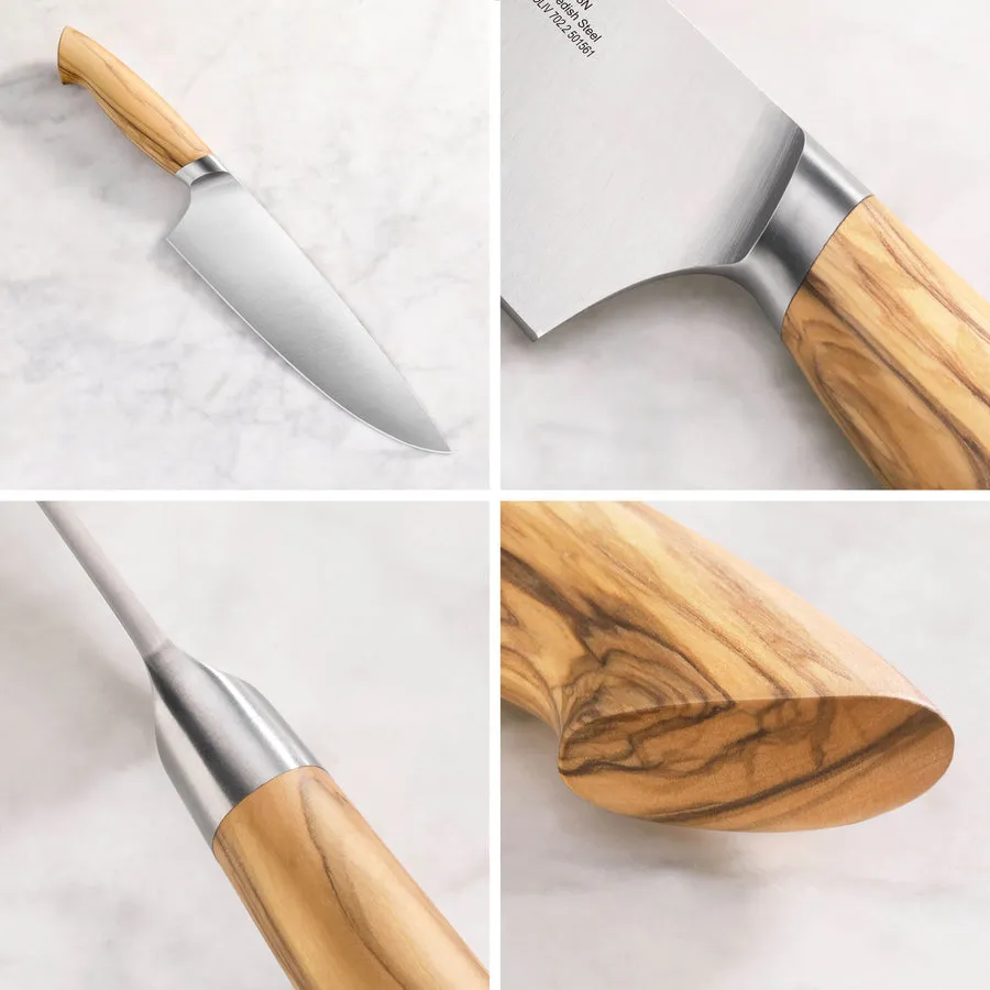 Cangshan OLIV Series 501561 Swedish 14C28N Steel Forged 8" Chef's Knife