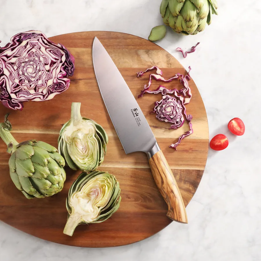 Cangshan OLIV Series 501561 Swedish 14C28N Steel Forged 8" Chef's Knife