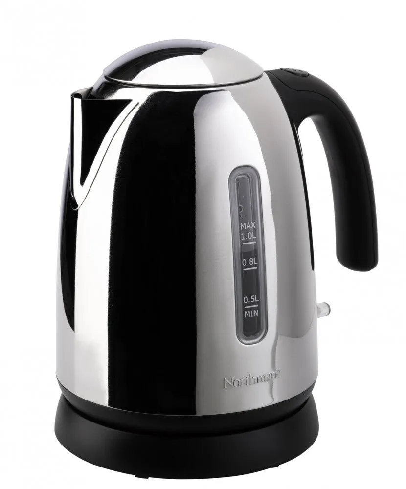 Chrome Lightweight Safety Kettle