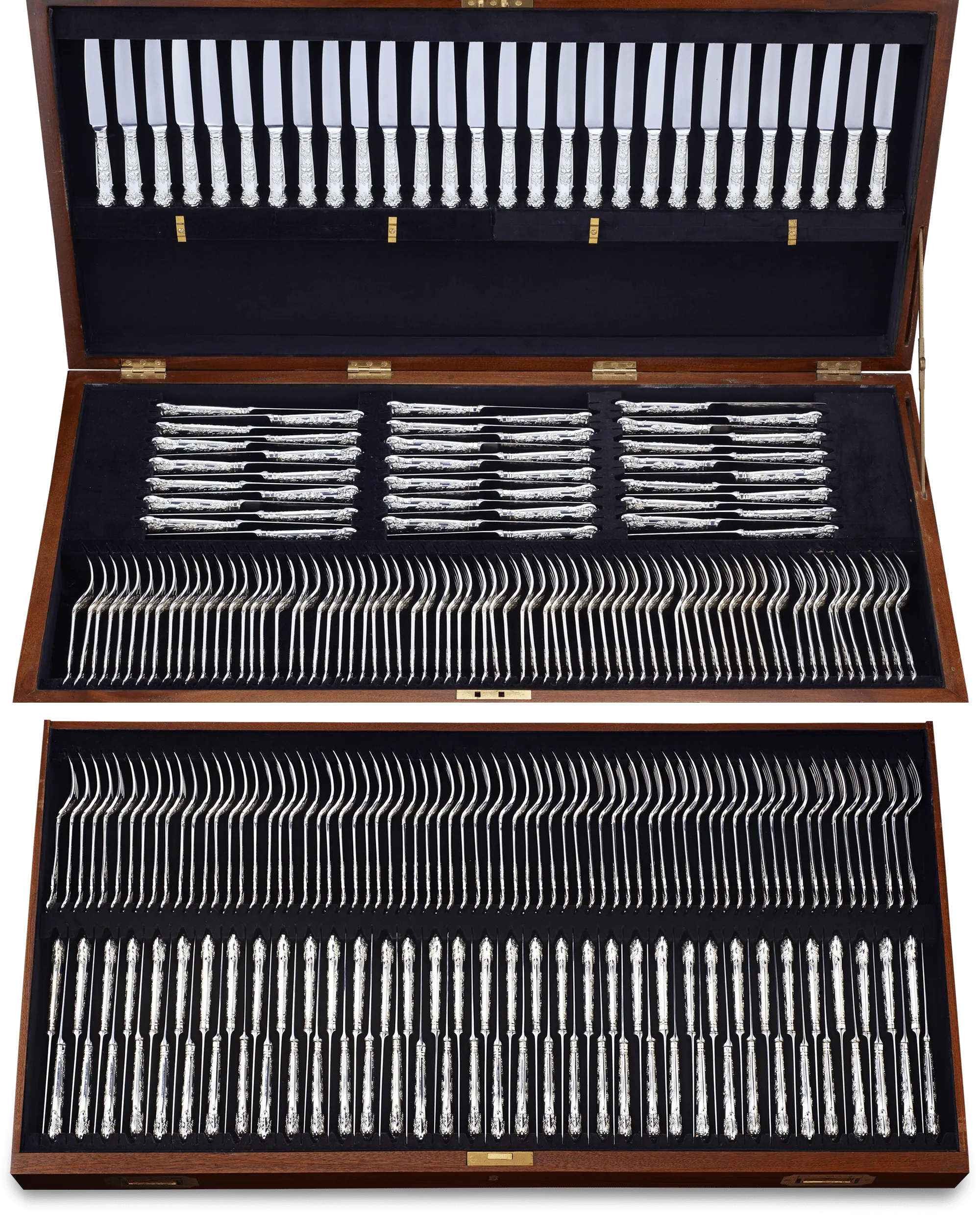 C.J. Vander 994-Piece Silver Flatware Service