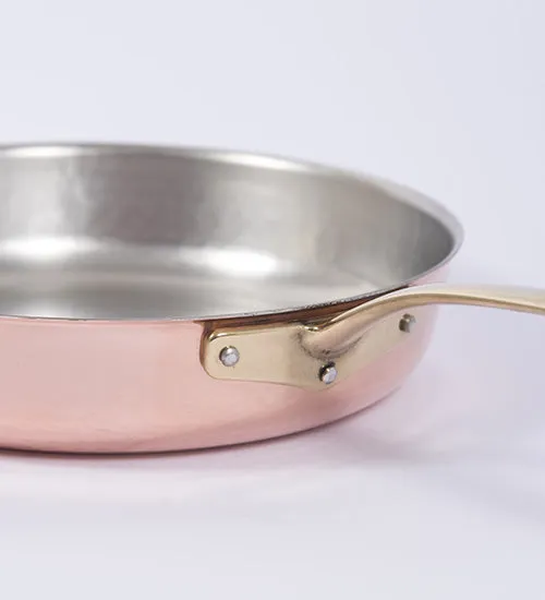 COPPER FRYPAN WITH LID
