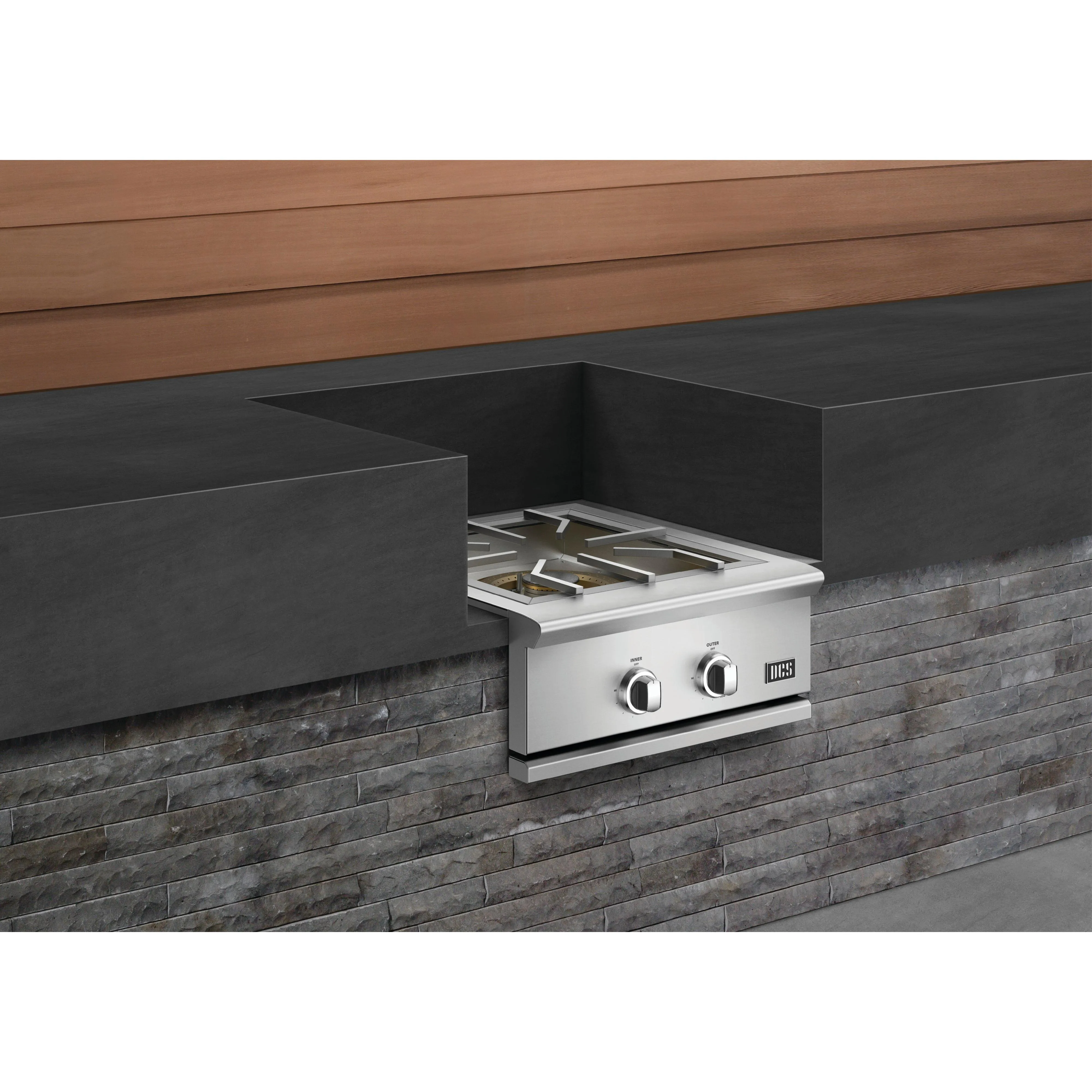 DCS Series 9 24in Built-In Gas Power Burner PBE1-24-N