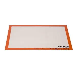 DEMARLE PASTRY MAT SILPAT SQURE  EDGES - 58.5x38.5 CM