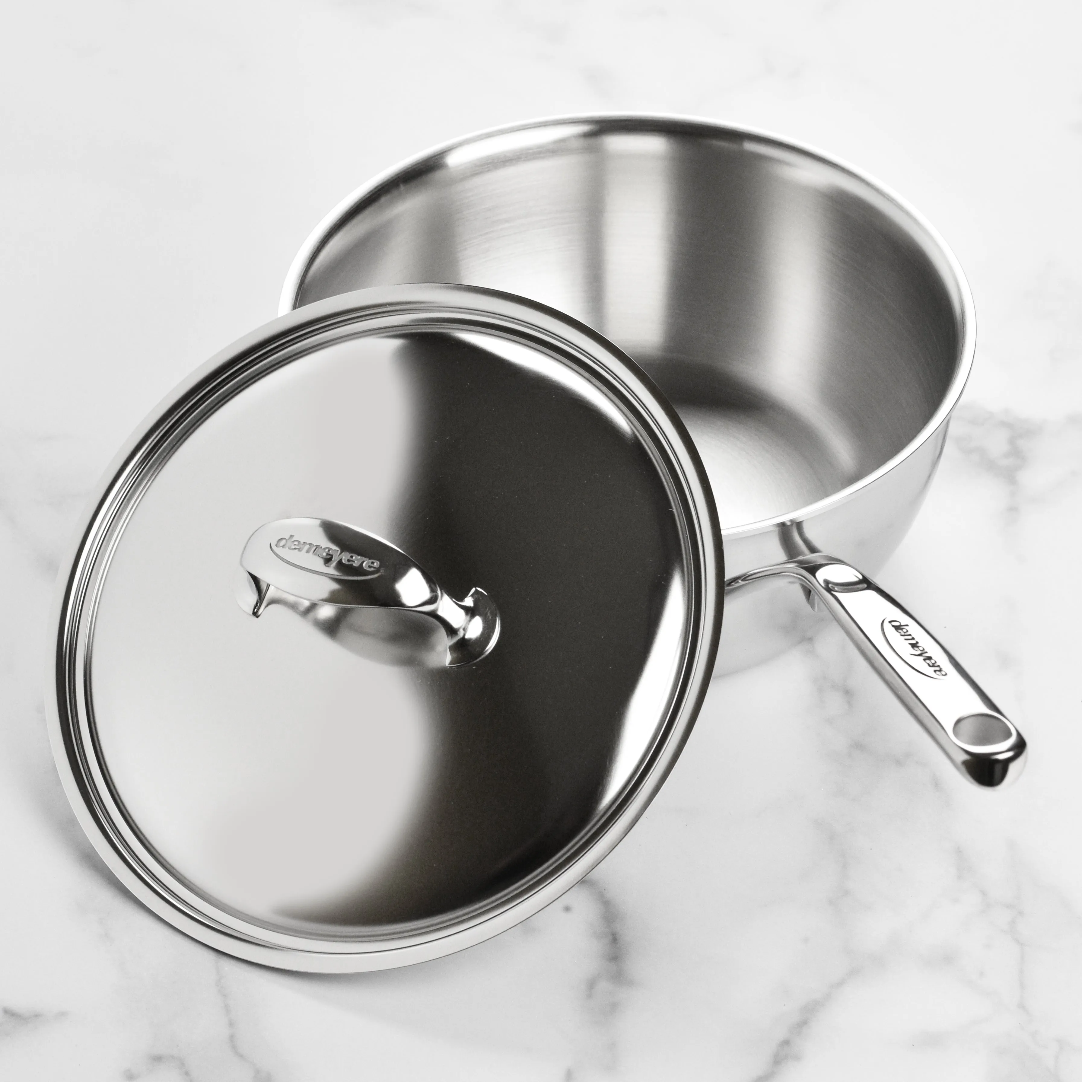 Demeyere Atlantis 3.5-quart Stainless Steel Saucier