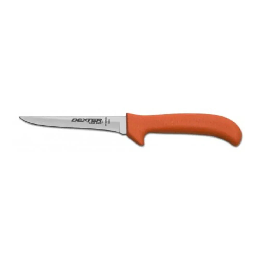 Dexter Russell EP155WHG Sani-Safe 5" Wide Utility Deboning Poultry Knife - 11223