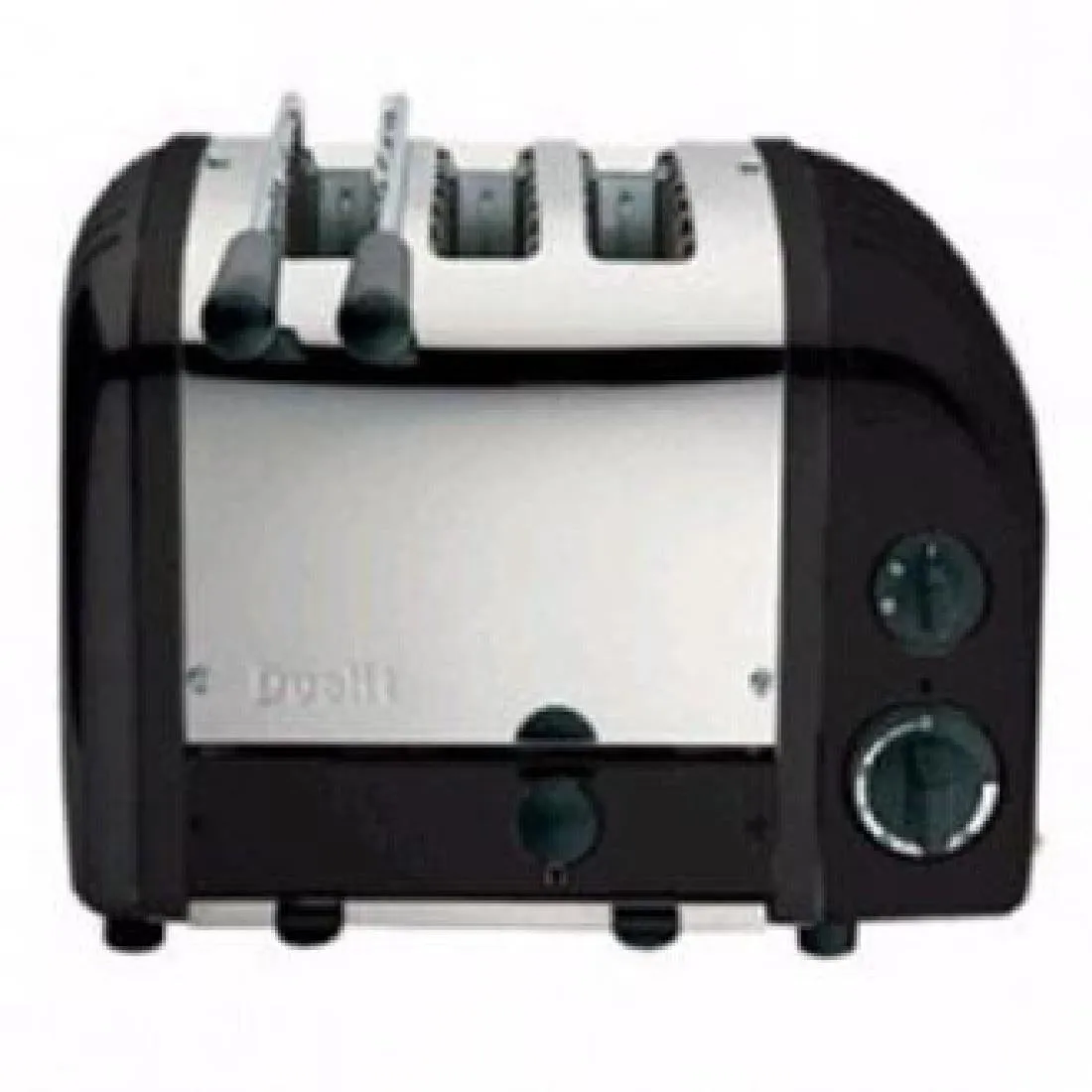 Dualit 2   1 Combi Vario 3 Slice Toaster Black 31205