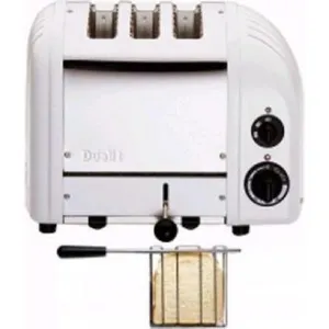 Dualit 2   1 Combi Vario 3 Slice Toaster White 31216