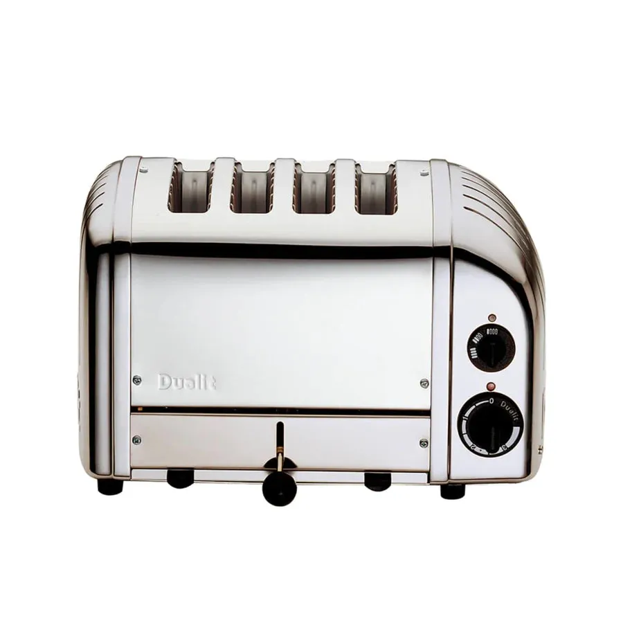 Dualit Classic Vario AWS 4 Slice Toaster Stainless Steel