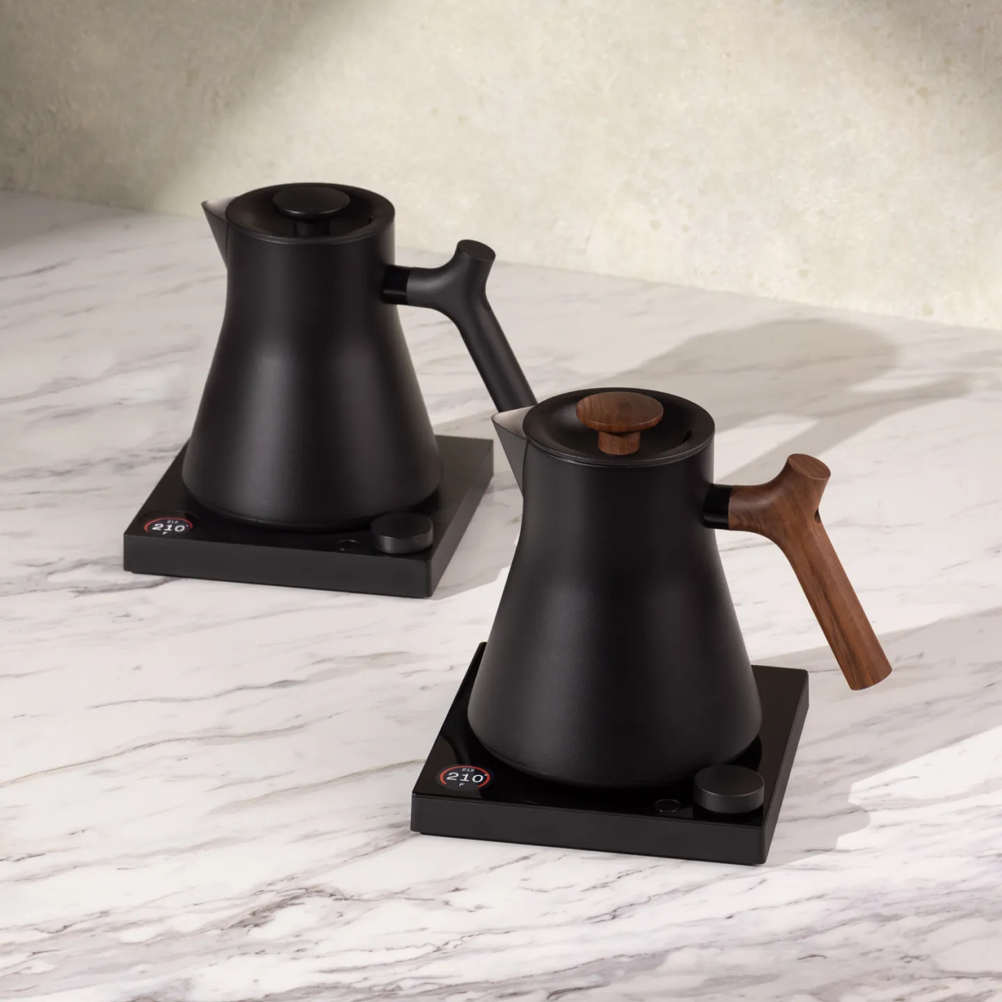 FELLOW Electric Corvo EKG Kettle, Black & Walnut