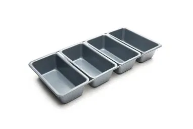 Fox Run | Non-Stick Linked Loaf Pan | 4 Pans