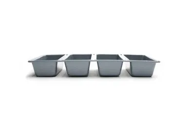 Fox Run | Non-Stick Linked Loaf Pan | 4 Pans