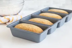 Fox Run | Non-Stick Linked Loaf Pan | 4 Pans