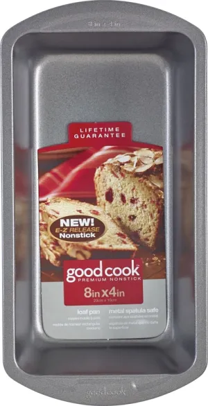 Goodcook 04025 Non-Stick Loaf Pan, 10-1/2 in L, 8.8 in W, 8.3 in H, Steel, Dishwasher Safe: Yes :EA: QUANTITY: 1