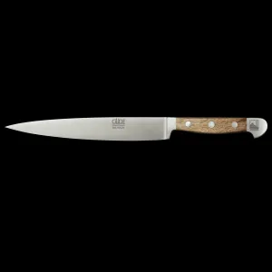 Gude Alpha Balkhauser Kotten Carving Knife With Oak Wood Handle, 8-in
