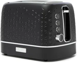 Haden Starbeck Black 2 Slice Toaster
