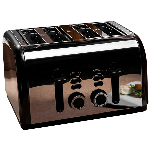 Hafele Amber - 4 Slot Toaster Stainless Steel
