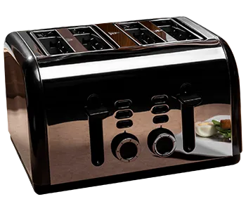 Hafele Amber - 4 Slot Toaster Stainless Steel